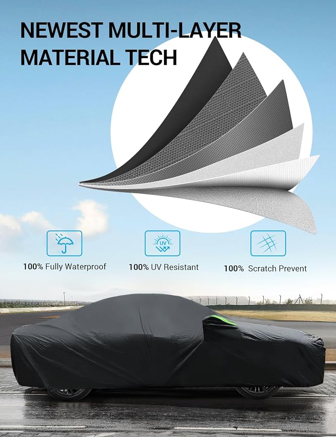 Proadsy 2025 Upgrade Car Cover Custom Fit - Image 4