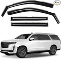 Window Deflectors Smoke Tinted In-Channel Side Window Vent Visor Deflectors by Unknown