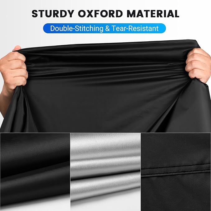 Favoto Motorcycle Cover Waterproof All Season Weather Sun Outdoor Protection - Image 3