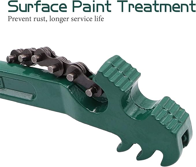 16 Inch Heavy Duty Reversible Chain Wrench - Image 3