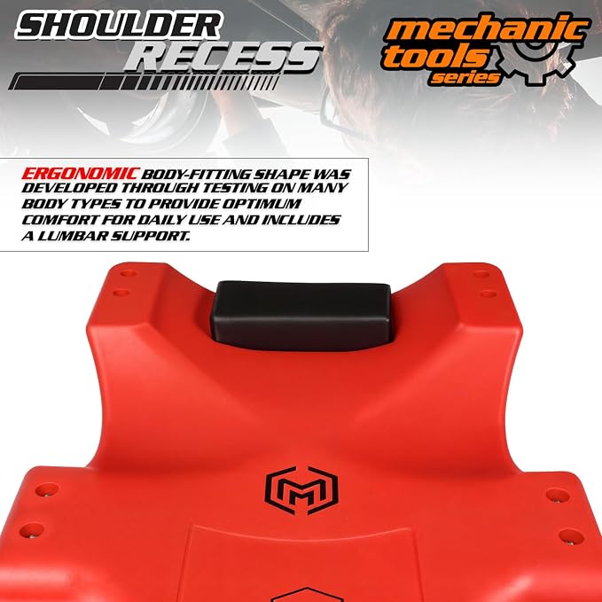 M-AUTO Plastic Rolling Garage Creeper - Image 8
