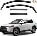 Window Deflectors Smoke Tinted In-Channel Side Window Vent Visor Deflectors by Unknown