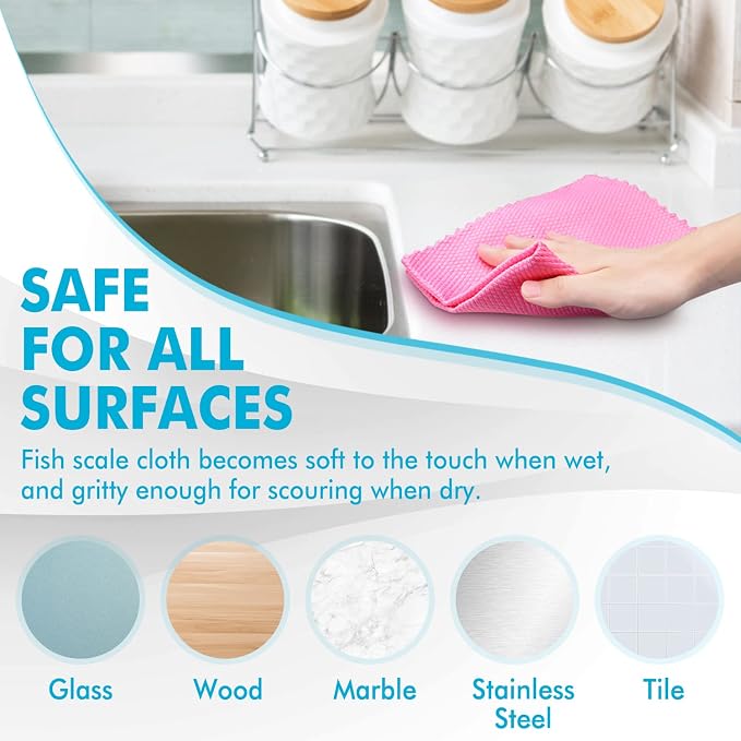 Streak Free Window Cleaning Cloth Miracle Microfiber Cloths - Image 7