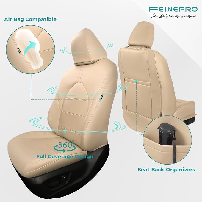 for Toyota Camry Seat Covers Hybrid XLE XSE 2018 2019 2020 2021 2022 2023 2024 - Image 3
