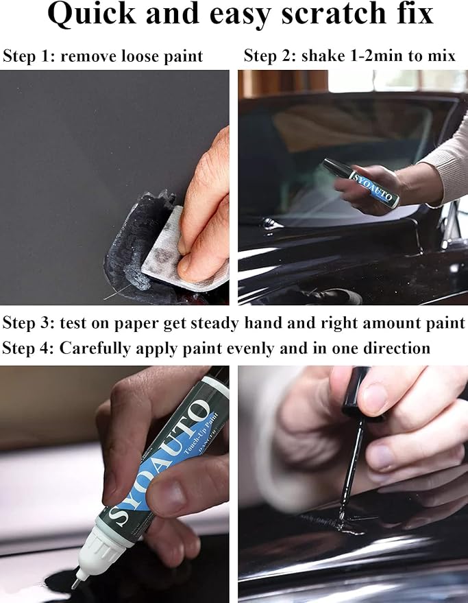SYOAUTO Pearl Black Touch Up Paint - Image 5