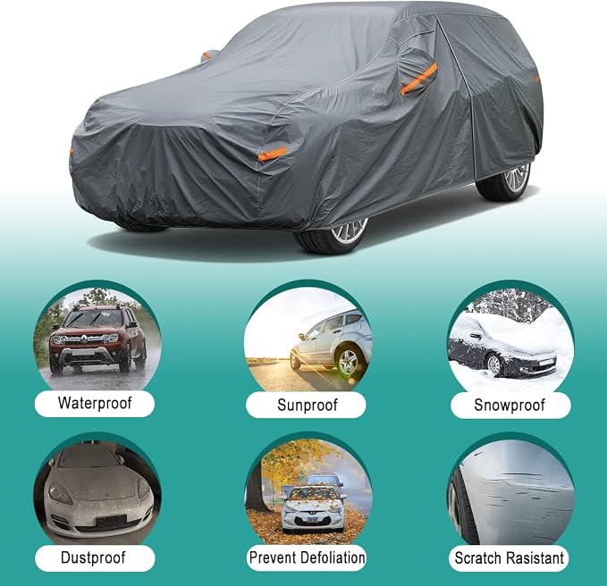 16 Layers Waterproof All Weather Car Cover - Image 4