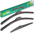 26" 14" 8" Windshield Wiper Blades Replacement by WINDSMILE