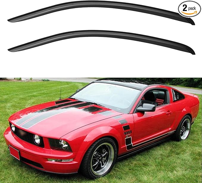 Window Visors Rain Guards Shield by YQAUTEC