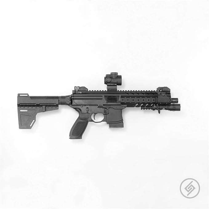 Spartan Mounts for SIG MPX 9mm | Rifle Wall Display Storage Organization System - Image 4