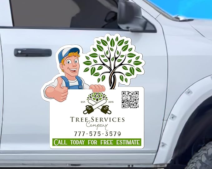 Personalized Car Magnet Sign | Customized Logo - Image 7