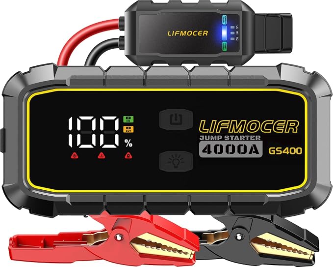 GS400 Jump Starter by LIFMOCERHOME