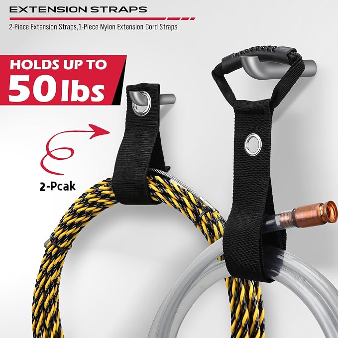 48" Heavy Duty Garage Wall Organizer, Wall Mount Tool Storage Rack - Image 3
