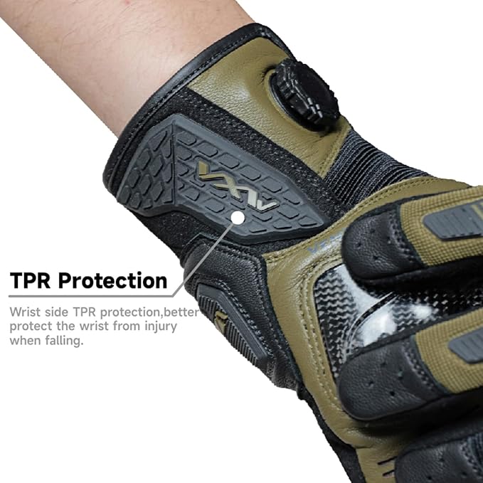 VXW High Protection Motorcycle Gloves - Image 6