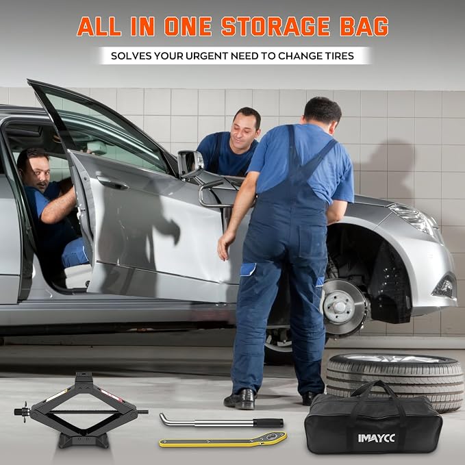 New Version Car Jack Kit Scissor Jack - Image 7