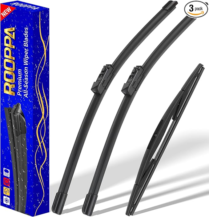 3 wipers Replacement for 2019-2023 Subaru Ascent, Windshield Wiper Blades by ROOPPA