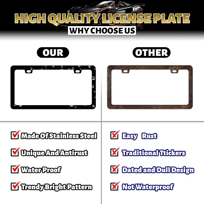 My Favorite People Call Me Nana License Plate Frame Nana License Plate Holder - Image 3