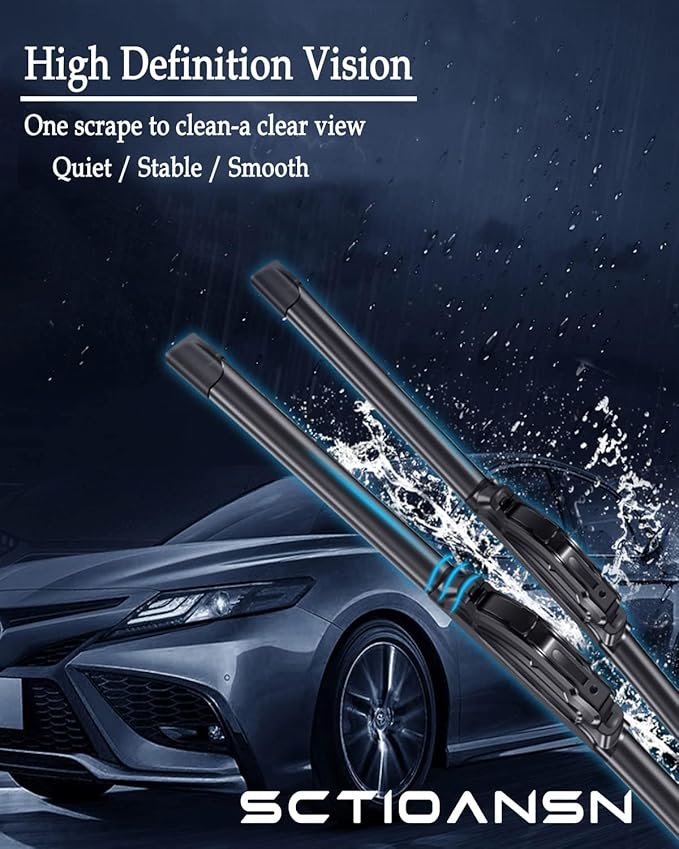 3 Wipers Set for Honda CR-V CRV 2012 2013 2014 2015 2016, Windshield Wiper - Image 5