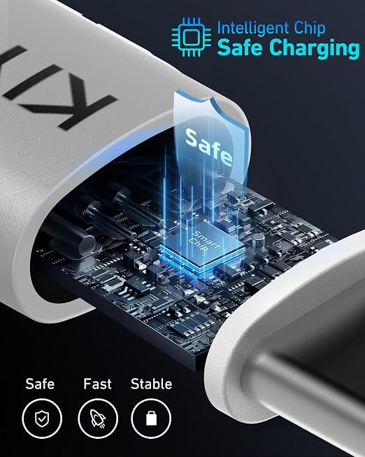 Coiled USB C to C Cable for Car 3ft, Samsung Galaxy, Google Pixel, TCL - Image 3