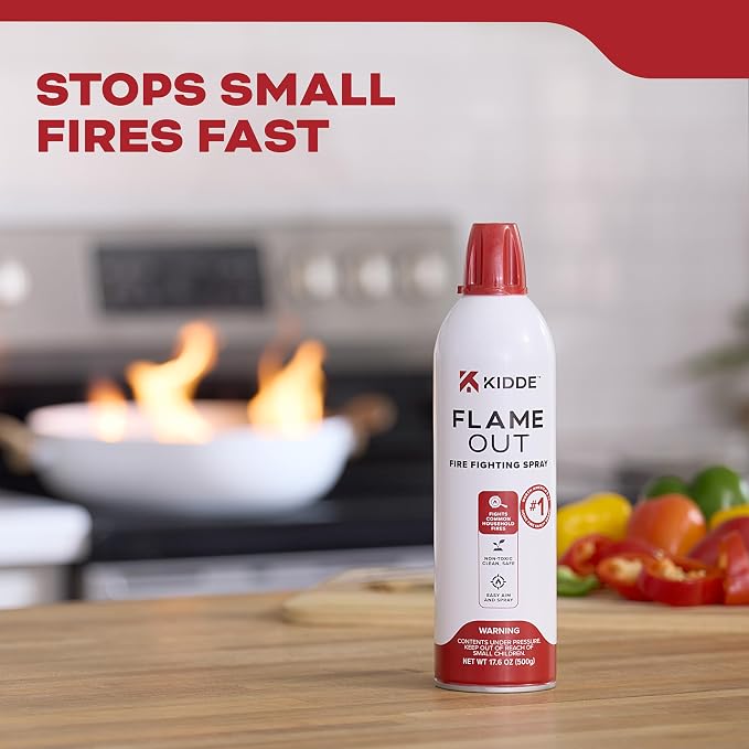 Kidde Flame Out Fire Fighting Spray, 17.6 oz, - Image 2