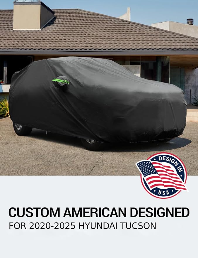 Proadsy 2025 Upgrade Car Cover for Hyundai Tucson 2020-2024 2025, Waterproof - Image 2