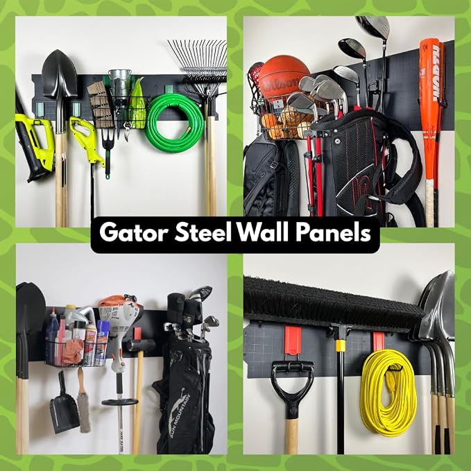 GATOR MAGNETICS Open Storage Hook: 4in Black 3-Pack, The Ultimate Workshop & - Image 6