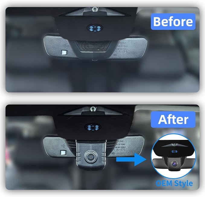 Front 4K & Rear 1080P Dash Cam for Honda HR-V 2023 2024 2025 2026 Sport LX EX-L - Image 2