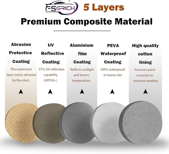 Car Cover Waterproof All Weather Compatible - Image 6