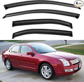 Window Visors Rain Guards Shield by YQAUTEC