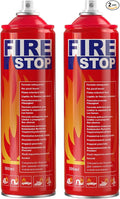 Fire Extinguisher 2-Pack with Mounting Bracket by AmzBoom