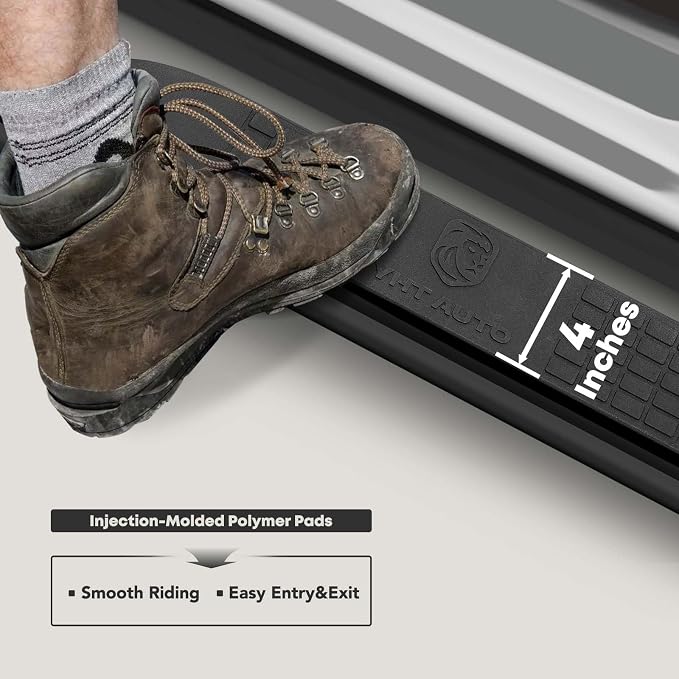 YHTAUTO 4 Inch Running Boards Side Steps Compatible - Image 3