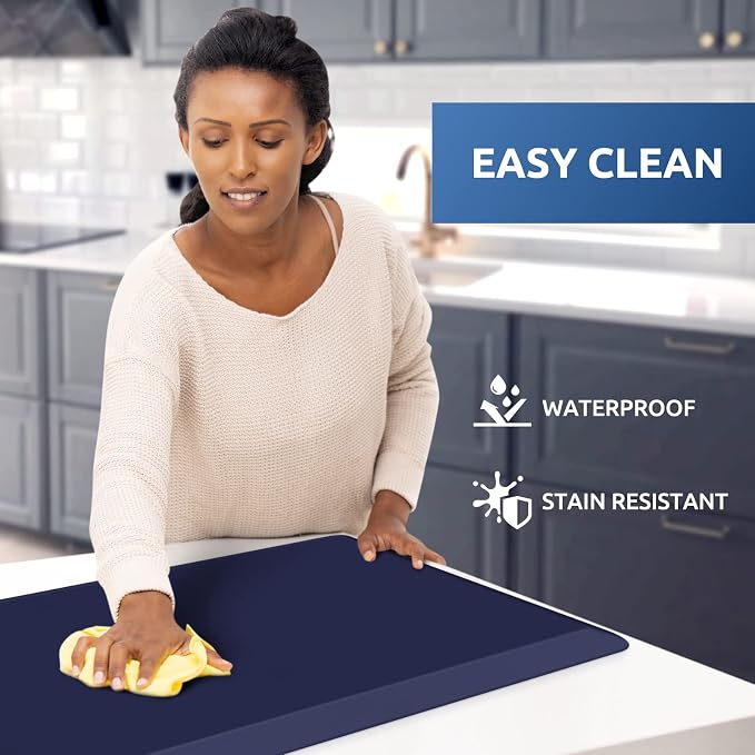 KitchenClouds Kitchen Mat Cushioned Anti Fatigue Kitchen Rug 17.3"x39" - Image 3