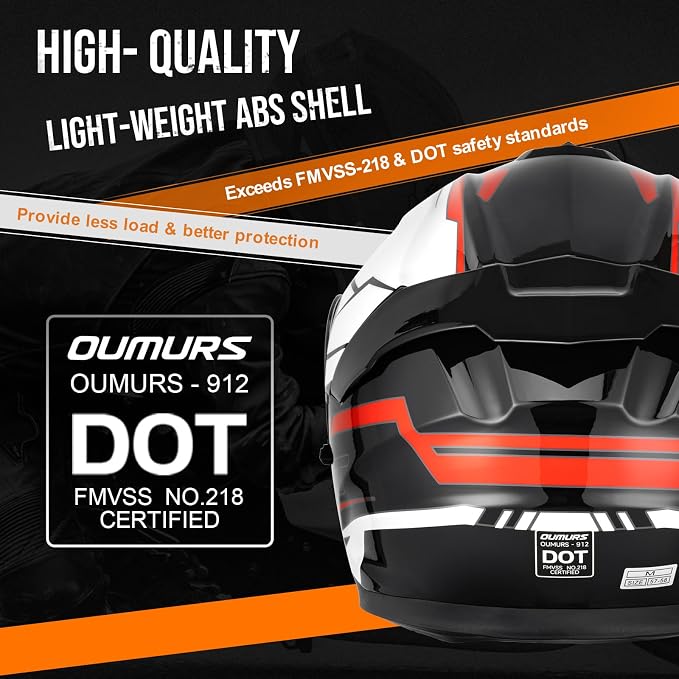Modular Motorcycle Helmets Full Face Flip up Street Bike Motorcycle Helmet - Image 5