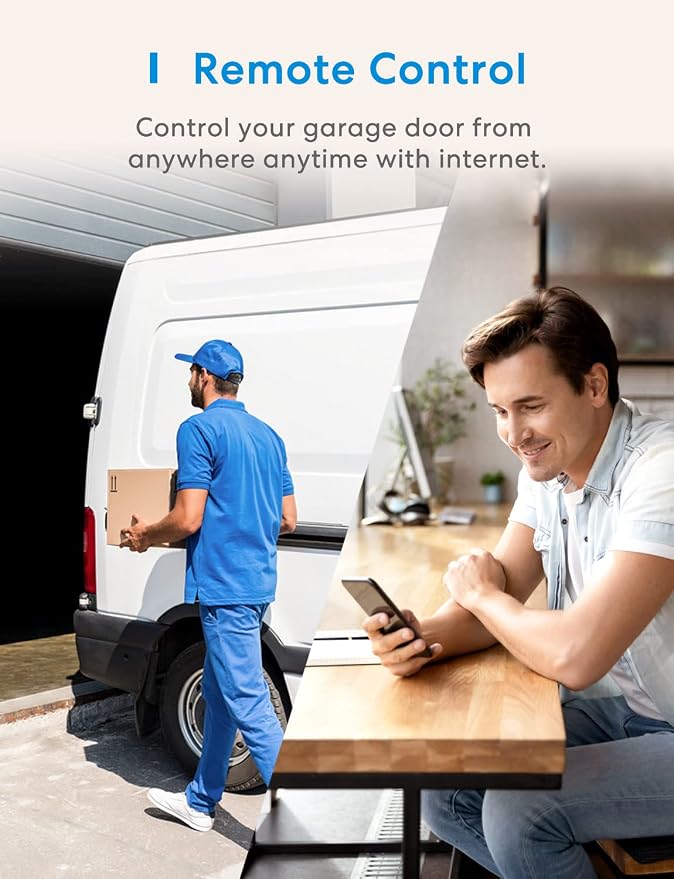 meross Smart Garage Door Opener Remote - Image 6