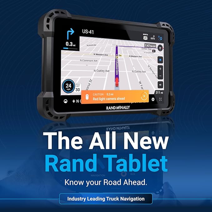 Rand McNally RANDTAB6 6-inch GPS Truck Navigator - Image 2