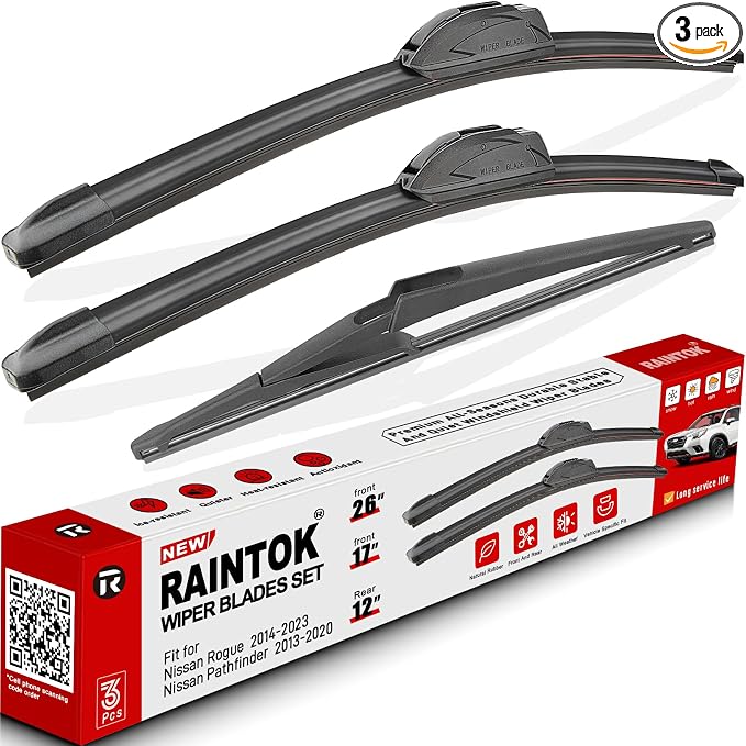 Windshield Wiper Blades Replacement by RAINTOK