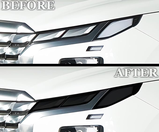 BOGAR TECH DESIGNS Full Headlight Head Light Tint Kit Compatible - Image 2
