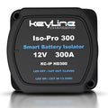 Dual Battery Isolator Heavy Duty 300 AMP 1000 AMP Peak Voltage Sensitive Relay by KeyLine+Chargers