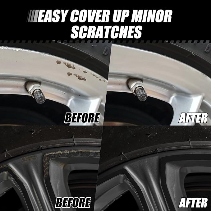 Pure Black Rim Touch Up Paint - Image 4
