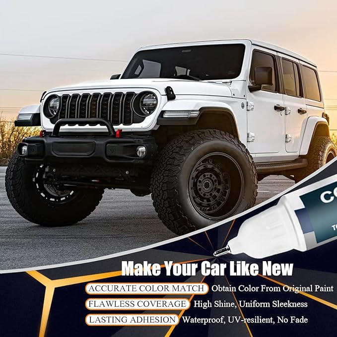 PGG Sarge Green Touch Up Paint for Jeep, Car Paint Pen Scratch Repair - Image 4