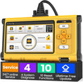 OBD2 Scanner Diagnostic Tool, ECM/TCM/ABS/SRS 4 System Deeply Scanner by DollarFixDirect