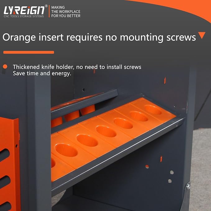 BT50 CNC Tool Holder Transfer Cart, Mobile CNC Tool Storage Cart - Image 4