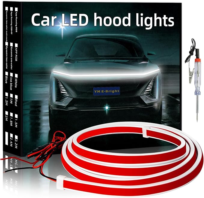 YM E-Bright Led Hood Light Strip Flexible Waterproof Dynamic Scan Start Up by YME-Bright