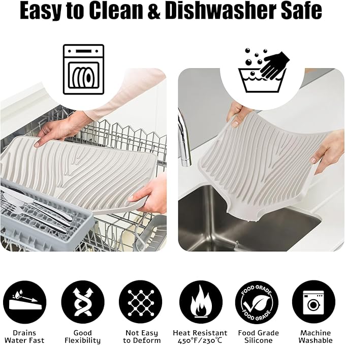 Dish Drying Mat, Stone Drying Mat - Image 4