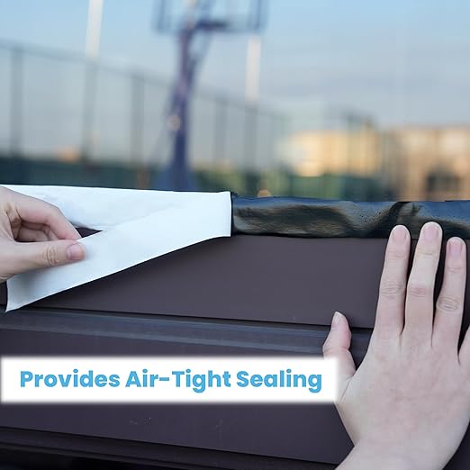 Butyl Sealing Tape Black, RV Window Sealant and Caulking, Waterproof Butyl Seal - Image 2
