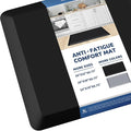KitchenClouds Kitchen Mat Cushioned Anti Fatigue Rug 24"x70" Waterproof by KitchenClouds