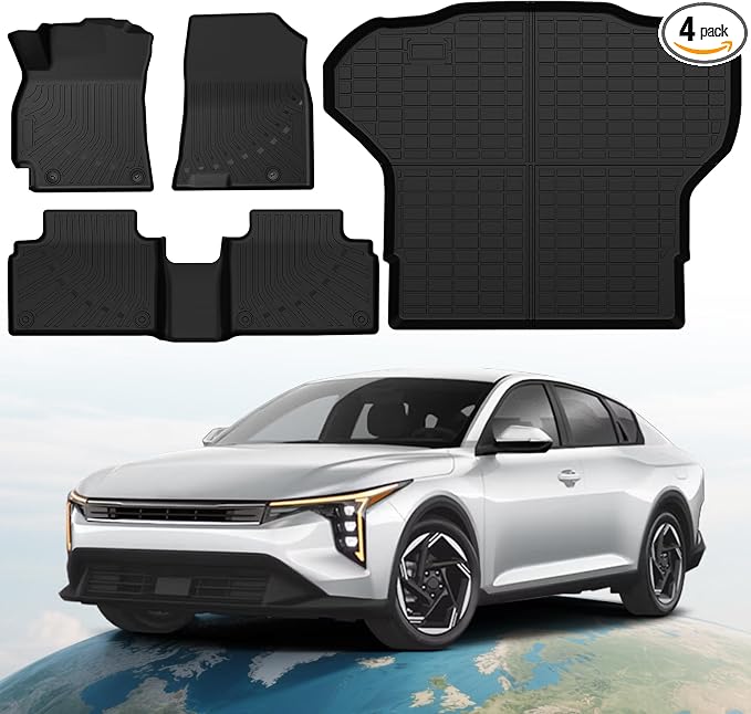 Floor Mats & Cargo Mat Custom Fit by Tiezful