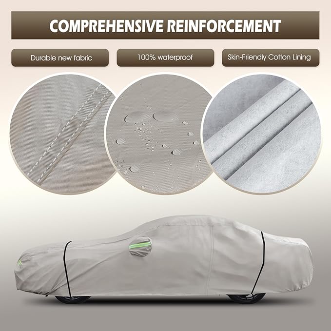 Migaven 6 Layers Car Cover Custom Fit - Image 3