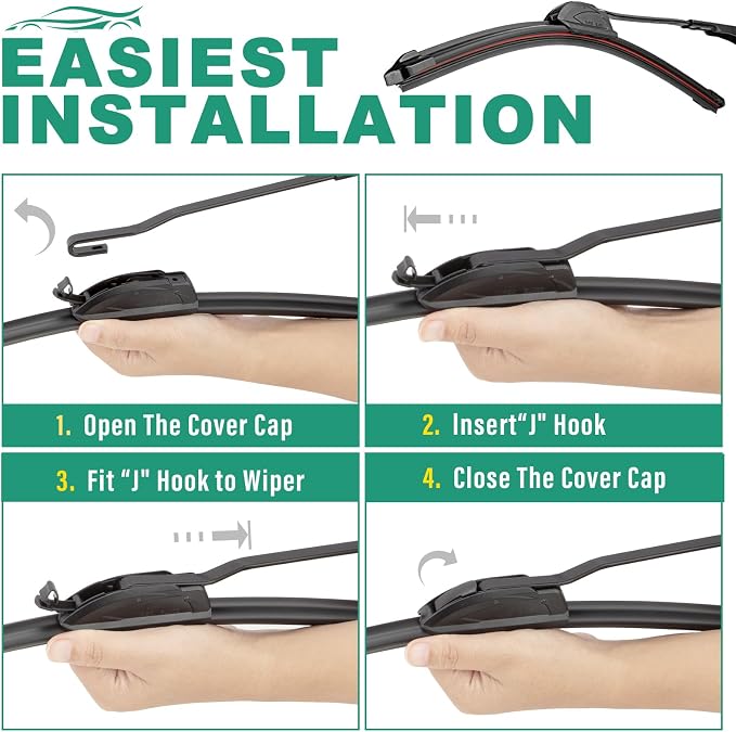 26" 24" 14" Windshield Wiper Blades Replacement - Image 7