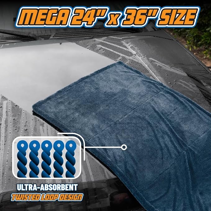 Chemical Guys, Microfiber Drying Towel - Image 5