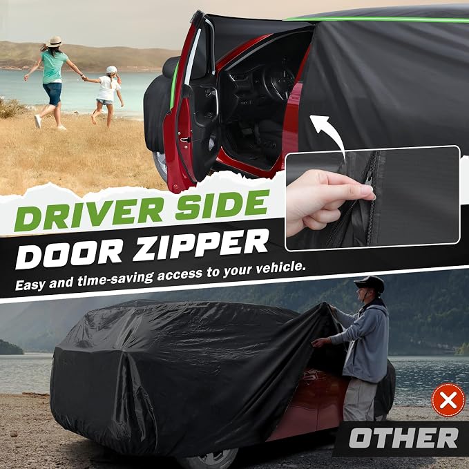 Mixsuper Liner Car Cover for Honda CR-V 1997-2026, 7 Layers Full Car Cover All - Image 3